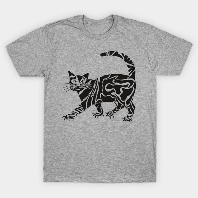 cat tattoo T-Shirt by MarkoShirt